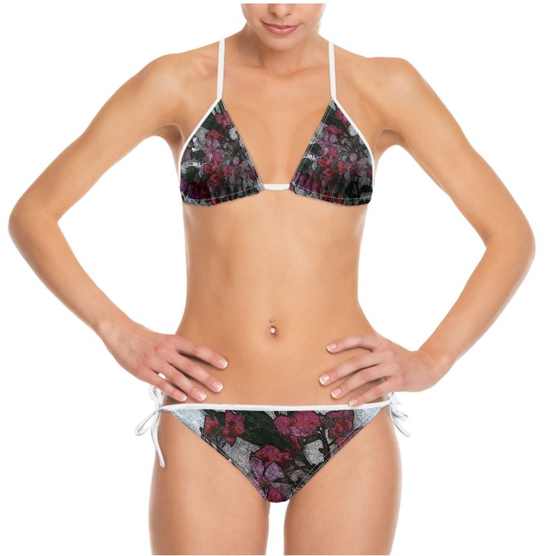 Bikini mod. artistico rosa
