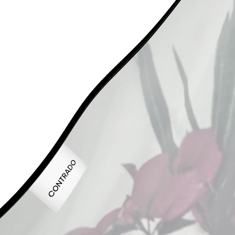 Abito Scollo Halter esclusivo a tema floreale